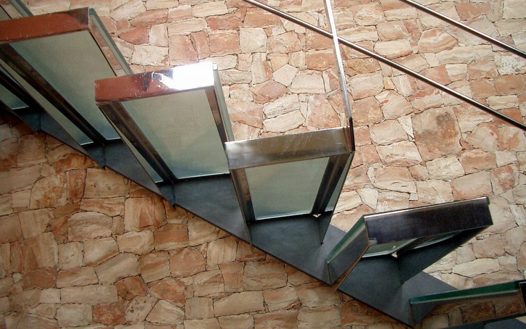 Escaleras de cristal para tu hogar